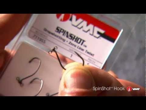 VMC 7356 SureSet Drop Shot Hook #4 - Black Nickel (25 Pack