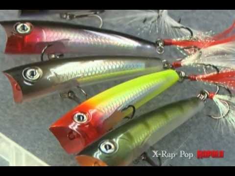 Rapala X-Light Pop 4cm 4,5g - Oberflächenköder Lime Frog