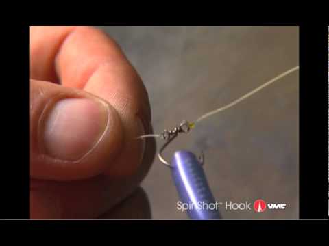 VMC 7119 Spinshot Drop Shot Hook Size 4 - Pack of 5 - 7119SS-04