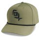 13 Fishing Athletic Rope Cap Olive Fish