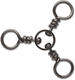 Three Way Swivel #8  Black Nickel﻿