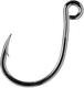 Inline Single Hook Black Nickel #5/0 Black Nickel