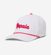 UNRL Rapala 25 Mid Pro Rp Hat Vented Script Hat White/Red