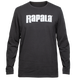 Rapala LS Charcoal T-Shirt 