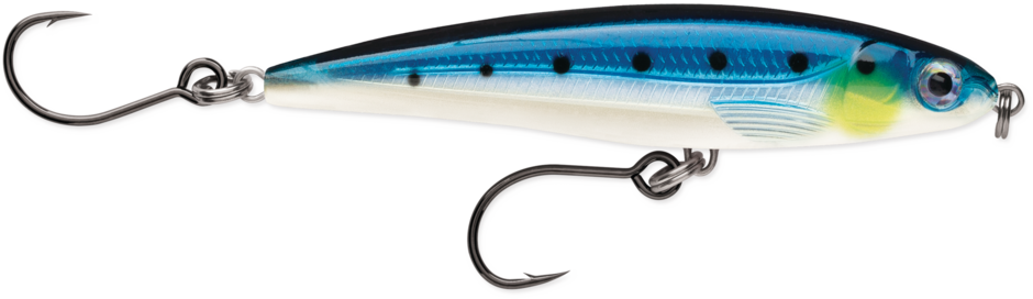 X-RAP TWITCHIN MINNOW 12 Blue Sardine