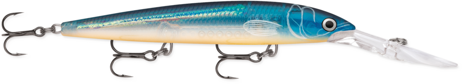 Down Deep Husky Jerk 12 Blue Ghost