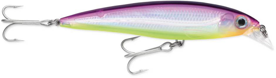 X-Rap Saltwater 14 Purple Chartreuse