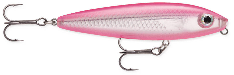 2 Leurres Rapala Skitter Walker 4 Pouces - Topwater Durs - Marche Et Claquettes