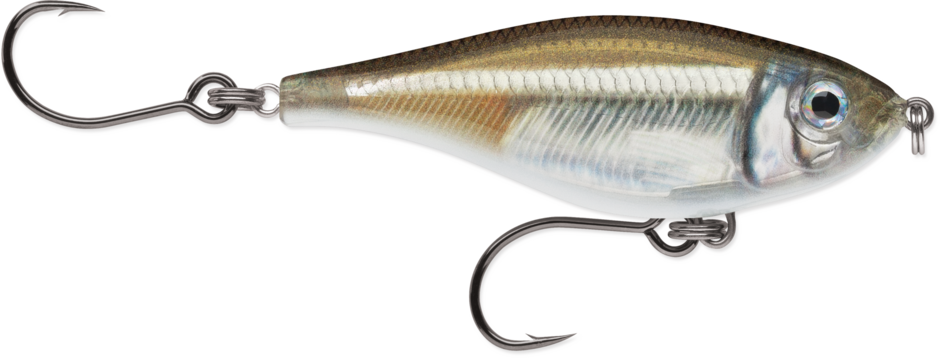 X-Rap Twitchin' Mullet 06 Mangrove Minnow