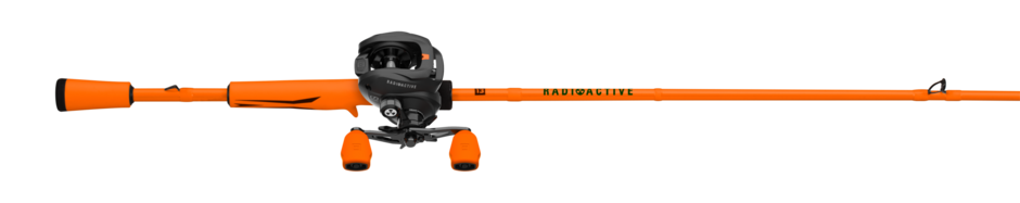 Radioactive Orange Baitcast Combo