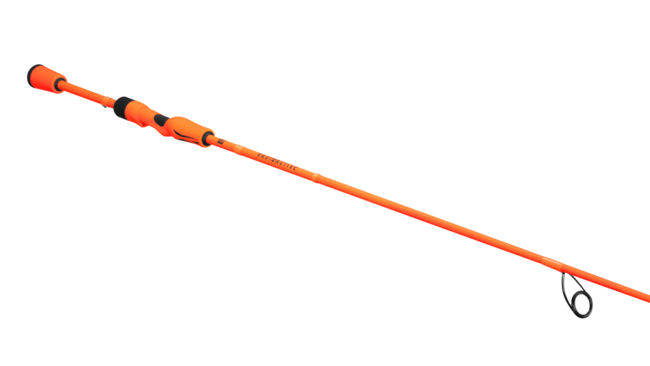 Radioactive Orange Spinning Rod
