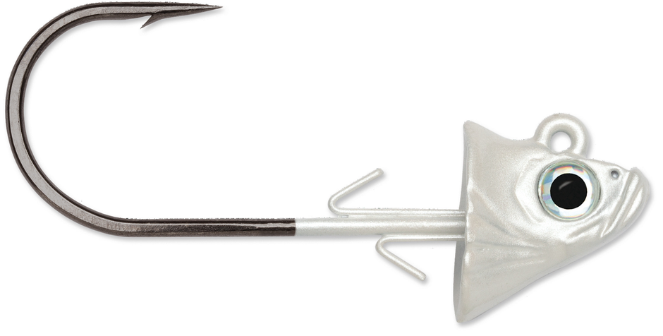 Swimbait Jig 3/8  White White