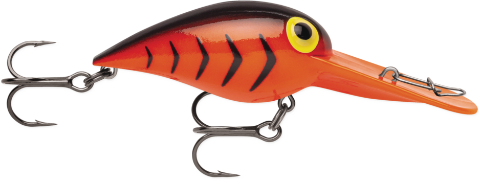 ORIGINAL DEEP WIGGLE WART 05 Fluorescent Red/Black HB