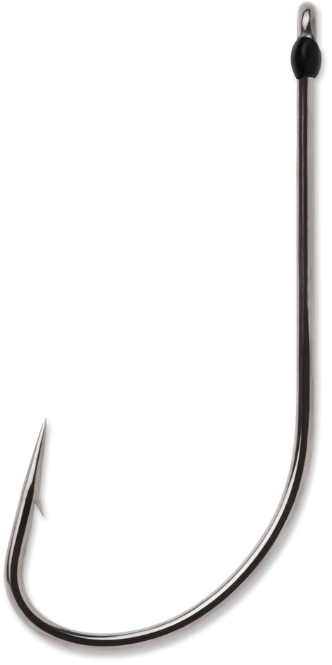 black fishing hook Hooks 3X Strong VMC Neko Hook - Black