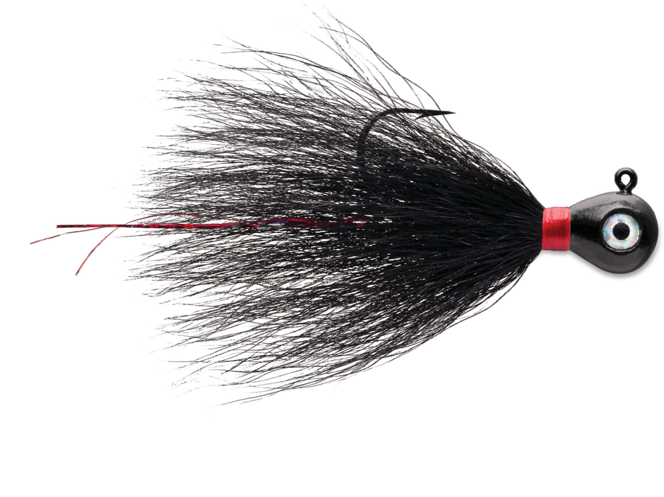 Bucktail Jig 1/16 Black