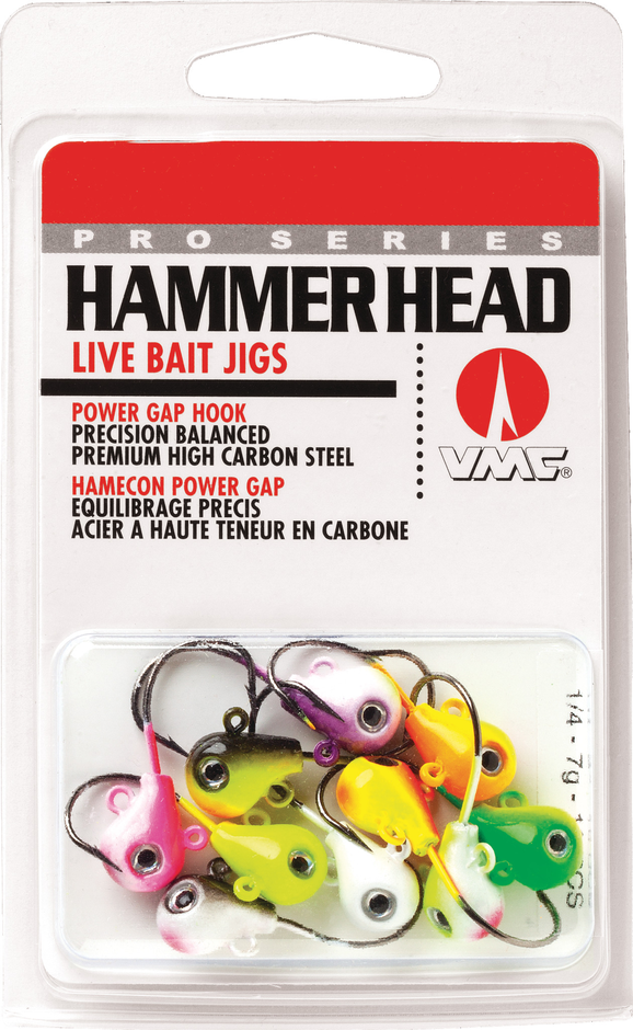 Hammer Head Jig Kit 1/4  Assorted Assorted Kit