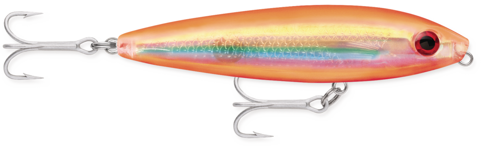 Saltwater Skitter Walk 11 Holographic Orange Gold
