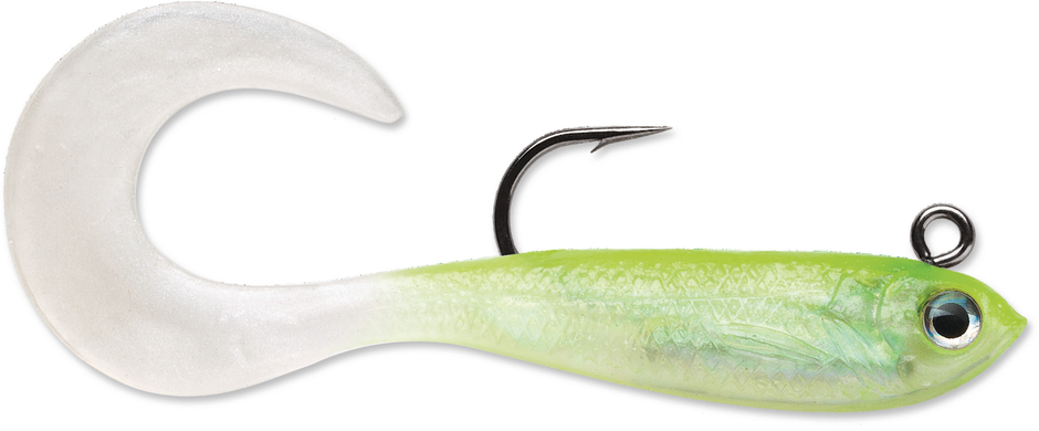 WildEye® Curl Tail Minnow | Storm