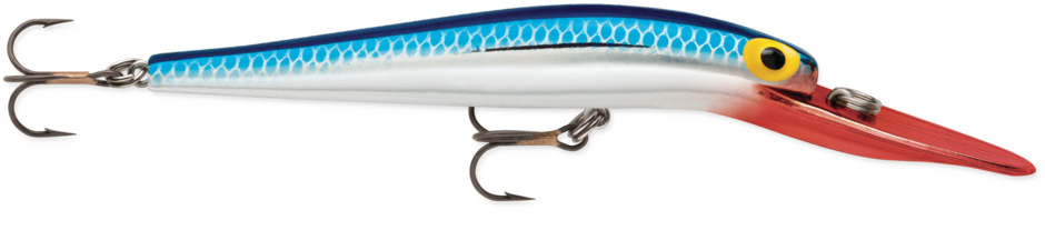 DEEP "JR" ORIGINAL THUNDERSTICK Metallic Blue Scale/ Red Lip