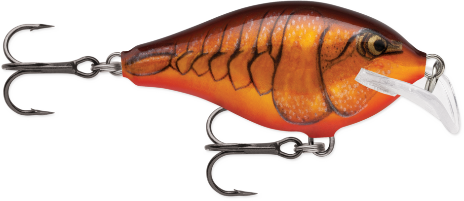 SCATTER RAP CRANK 07 Dark Brown Crawdad