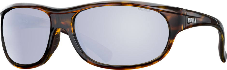 Precision Luzia Sunglasses, color: Brown Havana Amber Silver Mirror