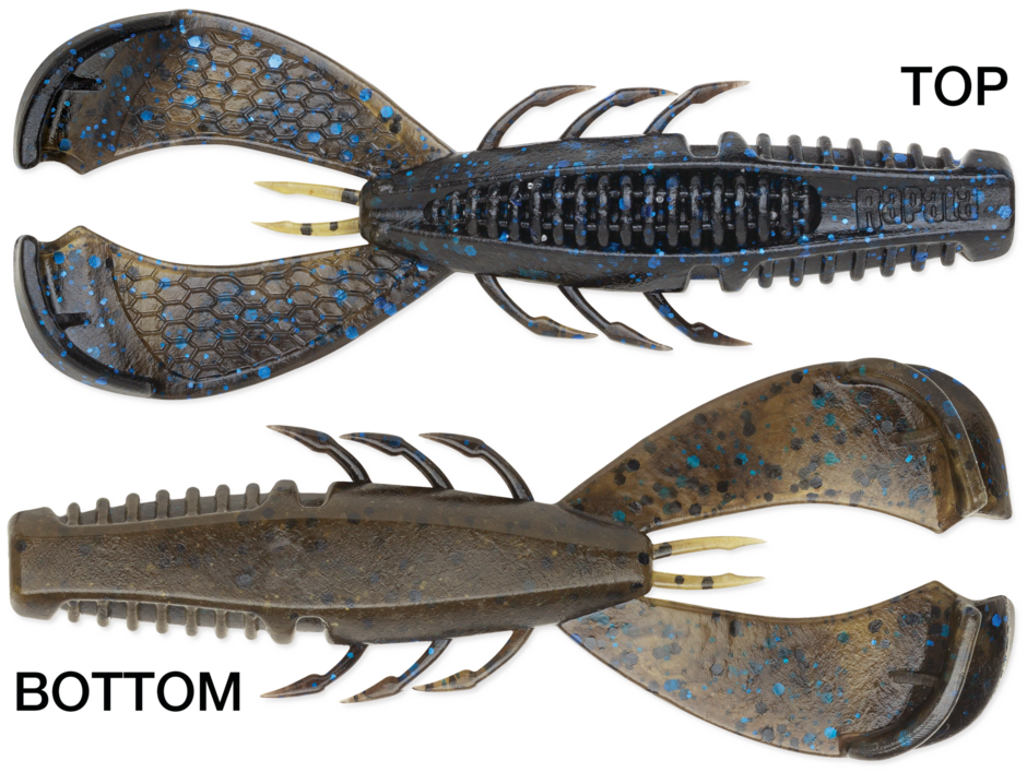 Cleanup Craw 3 Black Blue Green Pumpkin