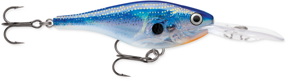 Glass Shad Rap 04 Glass Blue Shad