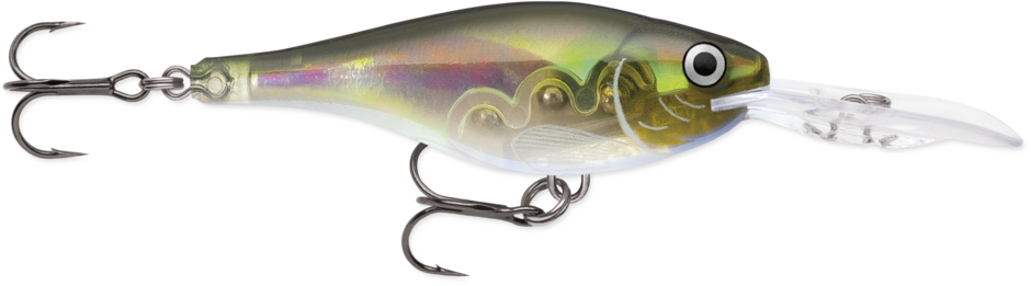GLASS SHAD RAP 05 Olive Ghost