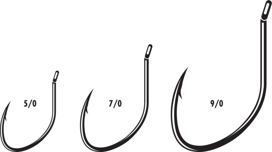 TechSet Bait 1X Black Nickel #9/0