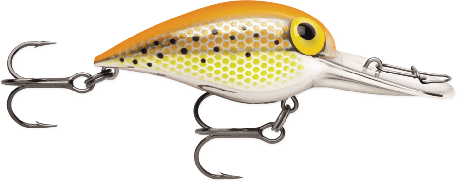 ORIGINAL WIGGLE WART Met Orange/ Chartreuse Specks