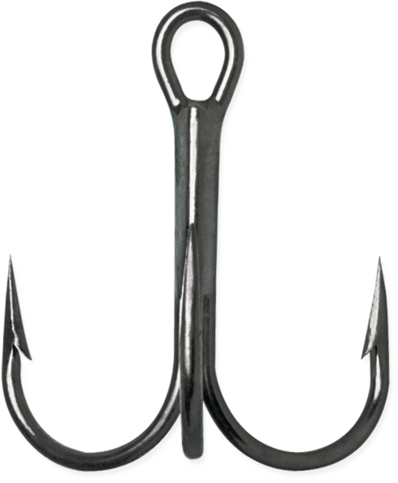 bend fishing hook Offset Shank Round Hooks The Up Tackle Platinum Black FORGED SHANK 9650 Round Bend Treble 1X