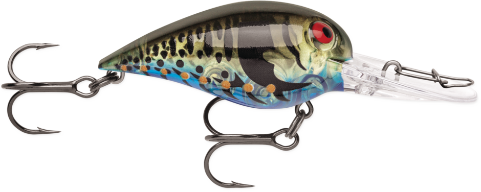 ORIGINAL WIGGLE WART Phantom Green Blue Craw