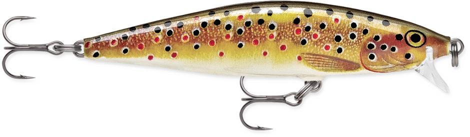 FLAT RAP 08 Brown Trout