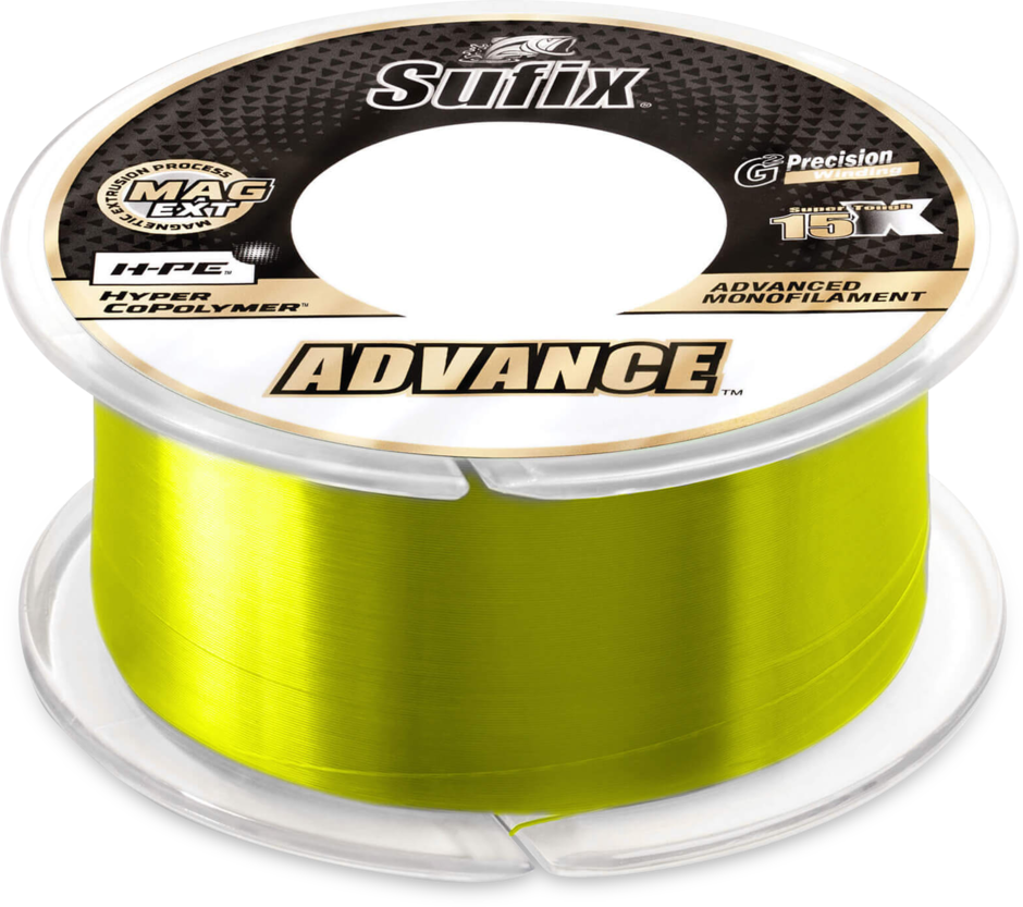 ADVANCE MONO 250YDS 25LB/NEON LIME
