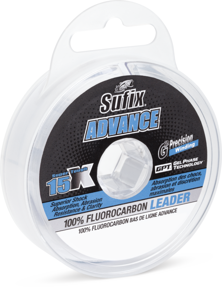 Advance Fluorocarbon Leader 25YDS 8LB CLEAR