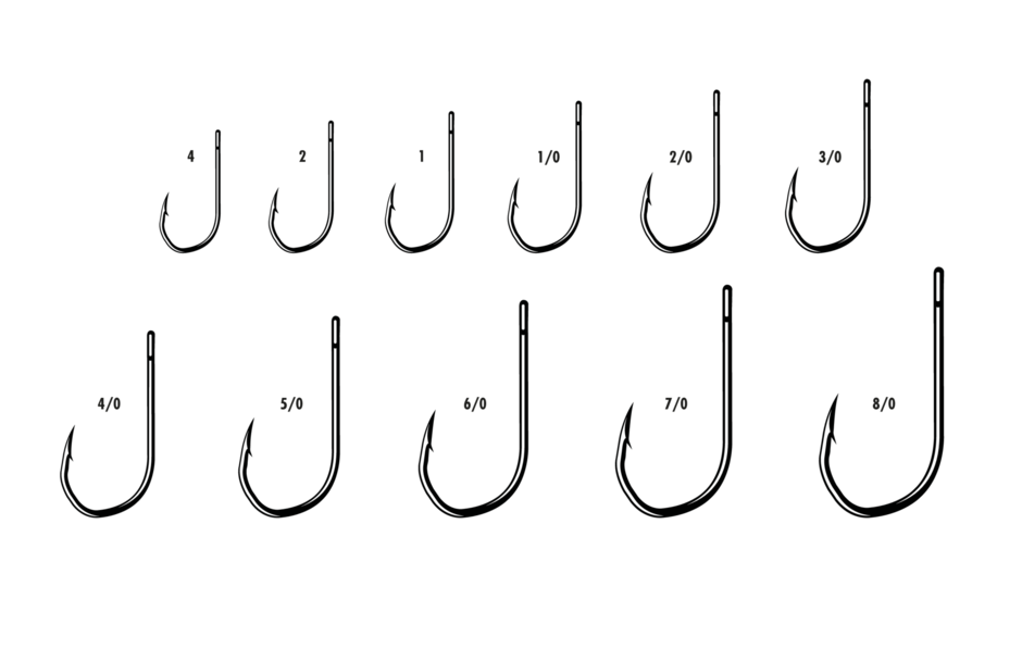 TechSet Siwash Open Eye 1X Black Nickel #8/0