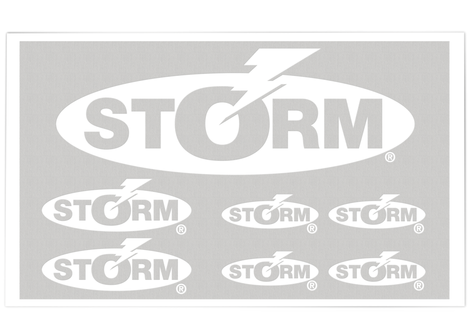 Storm Pro Staff Decals Bulk