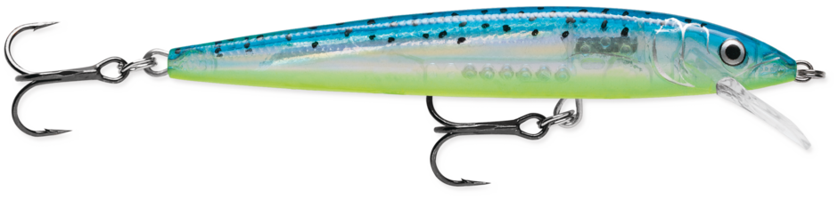 HUSKY JERK 10 Glass Blue Minnow