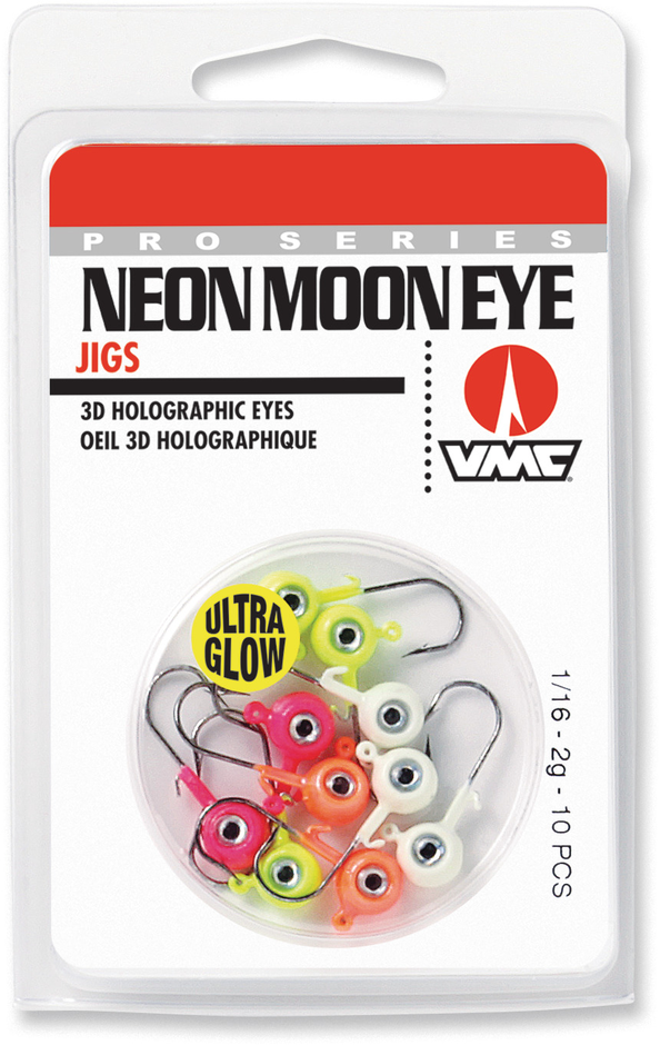Neon Moon Eye Jig Glow Kit 1/16 Assorted Assorted Glow Kit