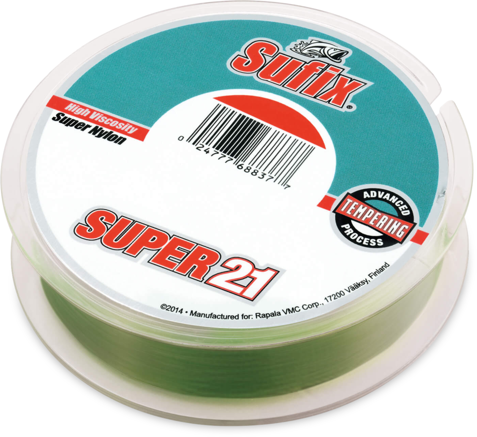 SUPER 21 150M 0.20MM/3.5KG/#1.5/8LB/LO-VIS GREEN