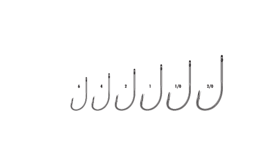 Neko Hook Black Nickel #4