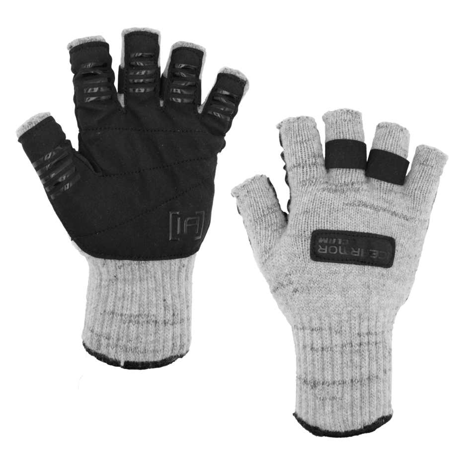Wooly Fingerless Glove Natural | Clam® Canada