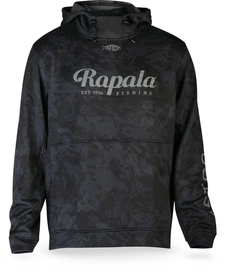 Rapala® x AFTCO® Reaper Hoodie Black Camo