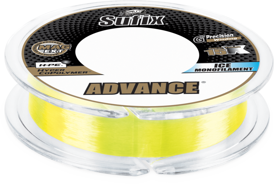 ADVANCE ICE MONO 100YDS G2 2LB NEON LIME