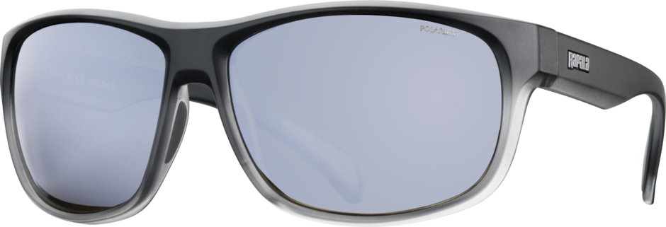 Precision Brehat Sunglasses, color: Matte Grey Fade Amber Silver Mirror