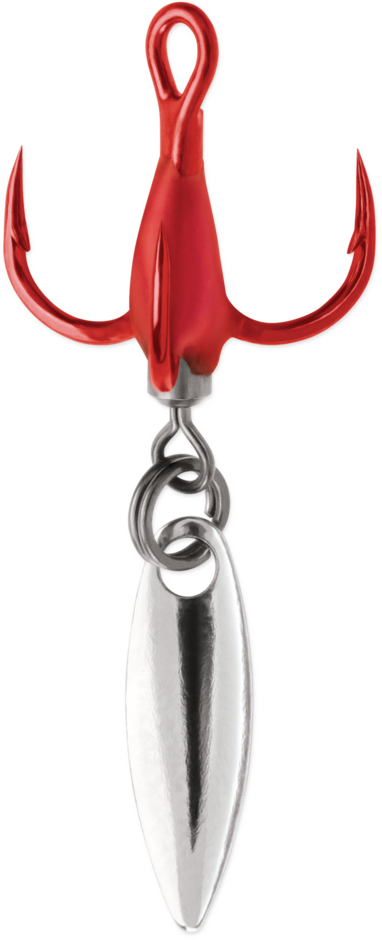 98 - 101 Red size #20 small standard round bend Treble Hooks Bait powerbait