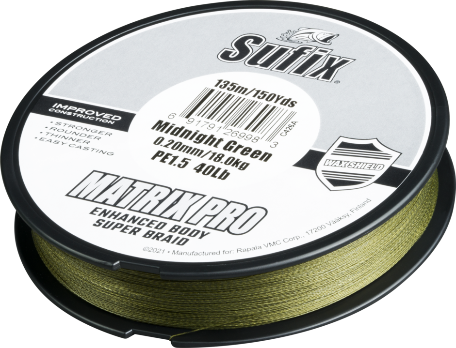 MATRIX PRO 230M 0.50MM/67.5KG/PE9/150LB/MID.GREEN