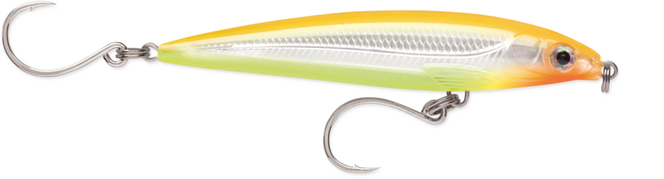 X-RAP LONG CAST SHALLOW 12 Bone Chartreuse