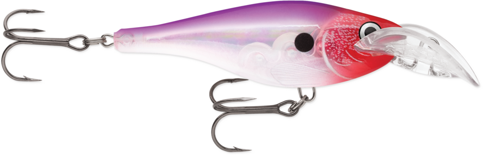 Scatter Rap Glass Shad 07 Glass Purple Clown