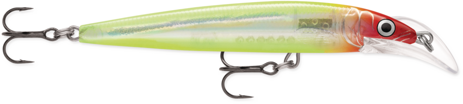 SCATTER RAP DEEP HUSKY JERK 10 Glass Clown